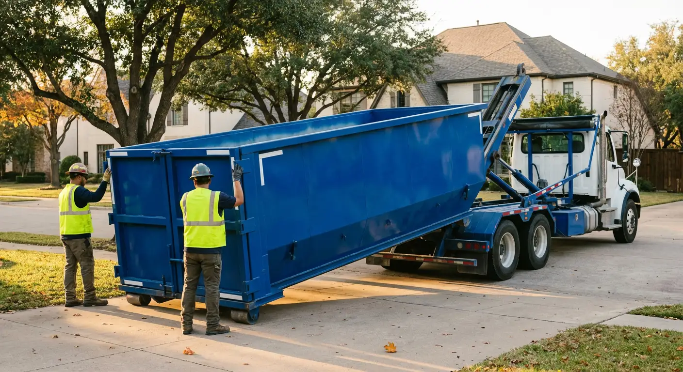 Roll-off dumpster rental service in Largo