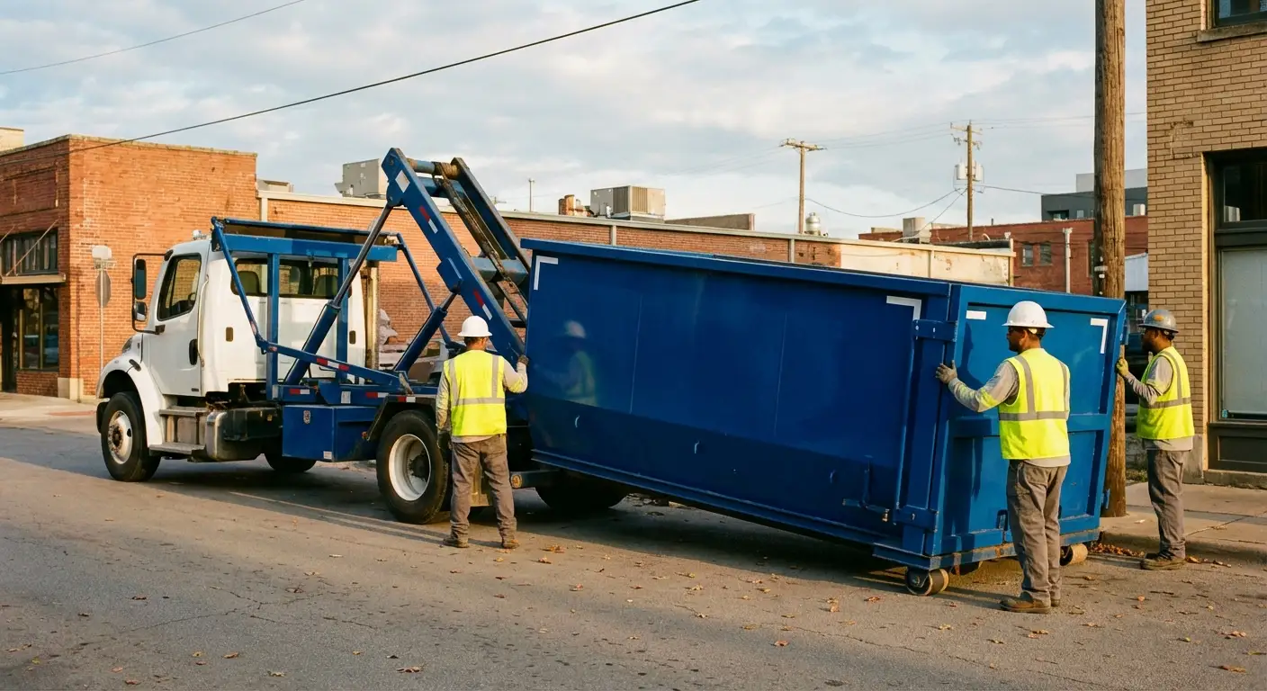 Dumpster rental service in Largo