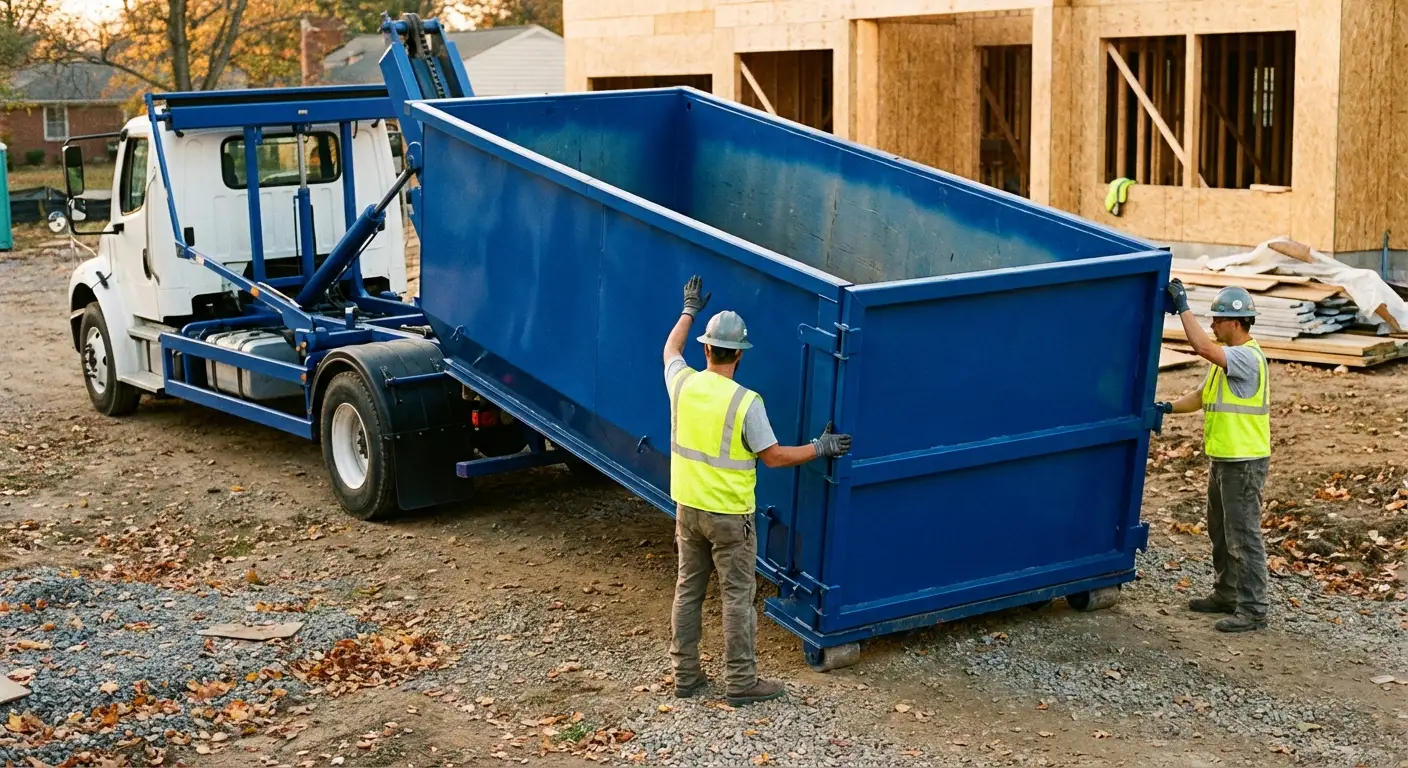 Construction dumpster delivery and waste management in Largo, FL