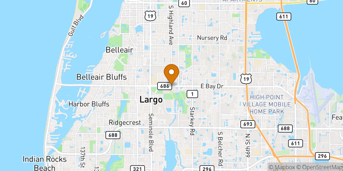  neighborhood map in Largo, FL